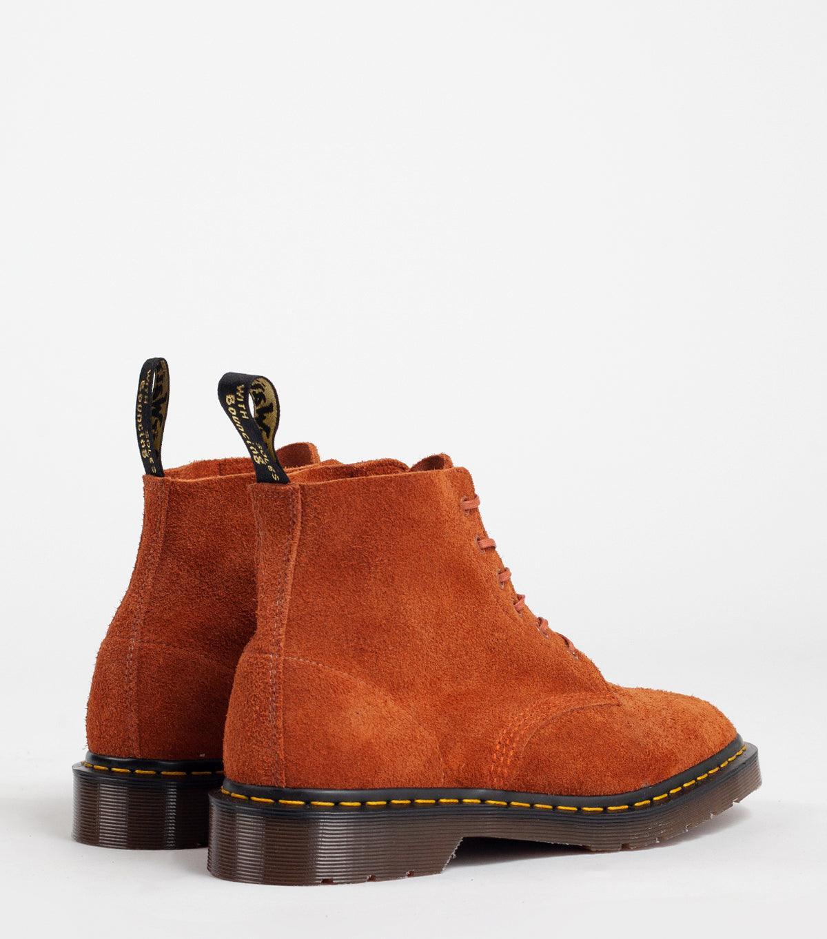 Dr. Martens 101 Suede Ankle Boot Rust | SOMEWHERE