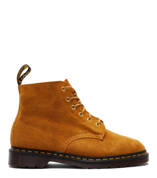 Dr. Martens 101 Suede Ankle Boot Tan