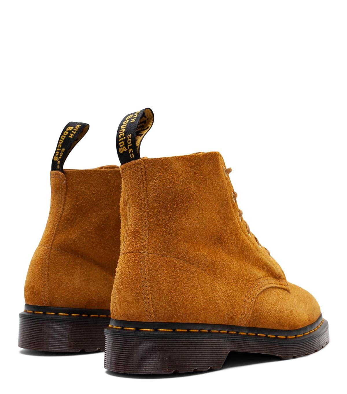 Dr. Martens 101 Suede Ankle Boot Tan | SOMEWHERE