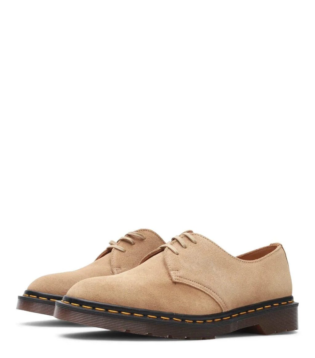 Dr. Martens 1461 Made in England Buck Suede Oxford Almond | SOMEWHERE