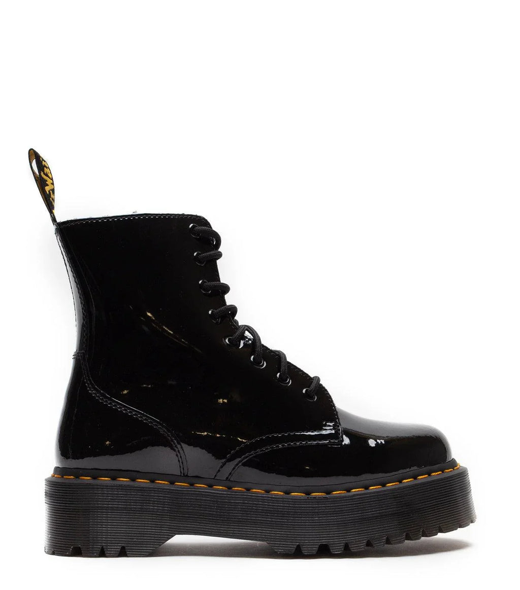 Dr. Martens Women's Jadon Hi Boot Black Patent | SOMEWHERE