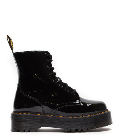 Dr. Martens Women's Jadon Hi Boot Black Patent | SOMEWHERE®