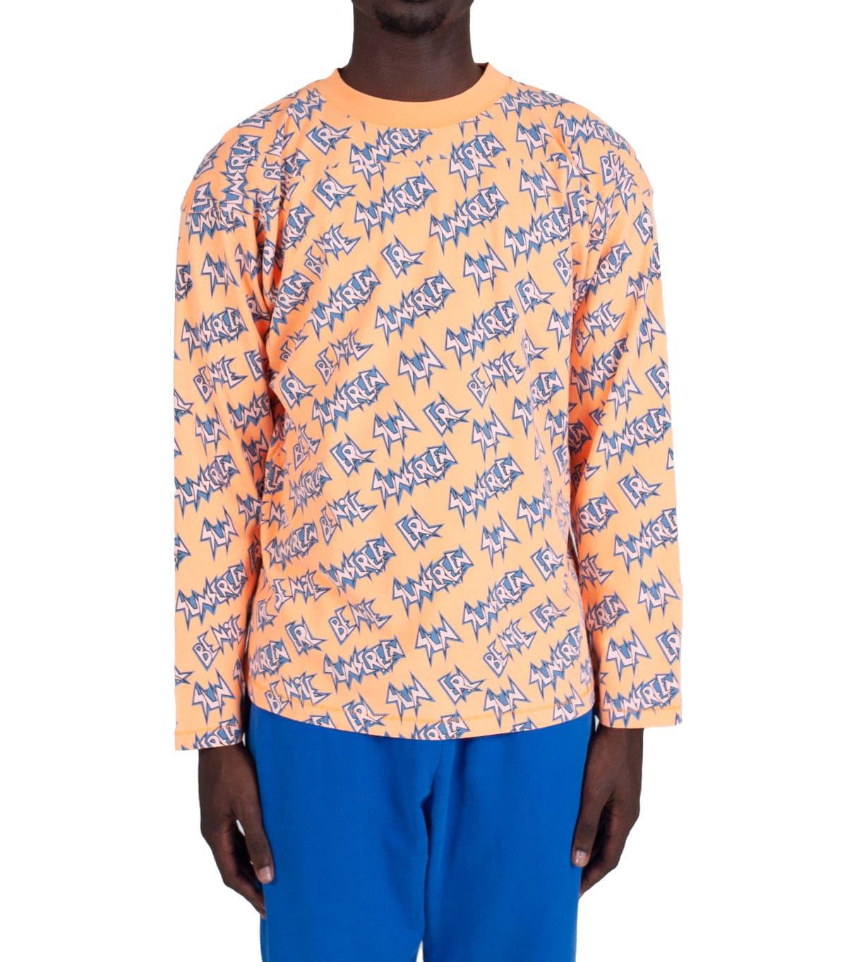 ERL 2 Knit Football T-Shirt Orange | SOMEWHERE