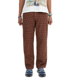 ERL Corduroy Embossed Pants Brown | SOMEWHERE