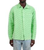 ERL Straight Hem Shirt Green | SOMEWHERE
