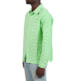 ERL Straight Hem Shirt Green | SOMEWHERE