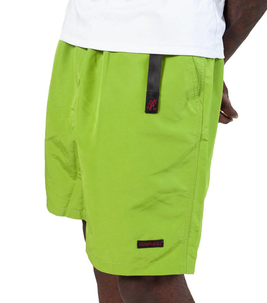 Gramicci Shell Packable Shorts Lime | SOMEWHERE