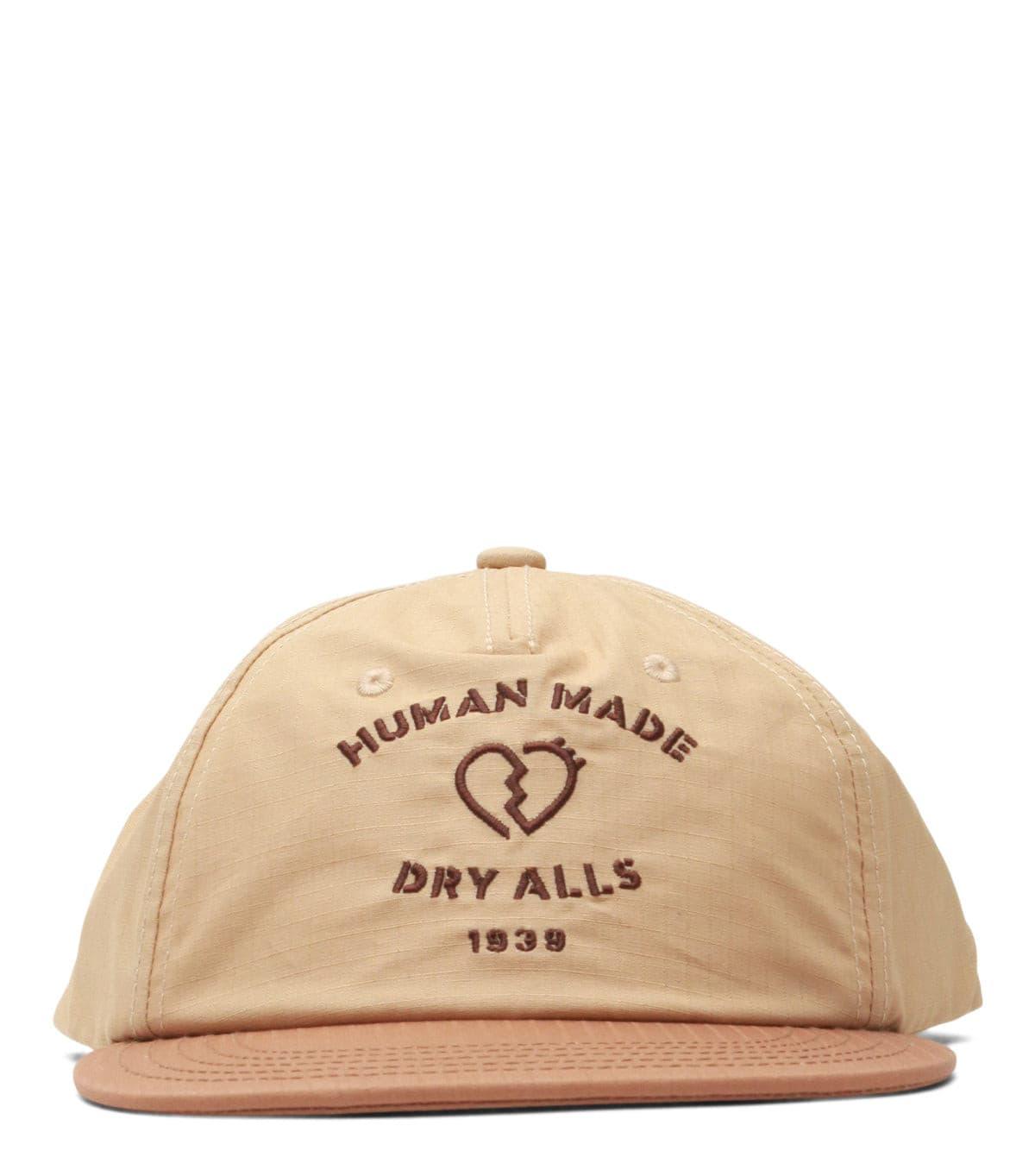 Human Made 5 Panel Rip-Stop Cap Beige | SOMEWHERE