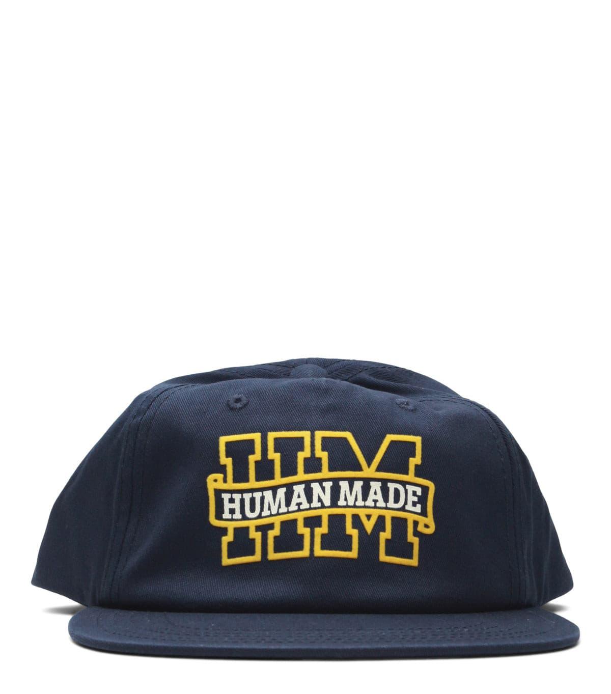 Human Made 5 Panel Twill Cap #1 Navy | SOMEWHERE