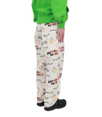Human Made Printed Chino Pants White | SOMEWHERE