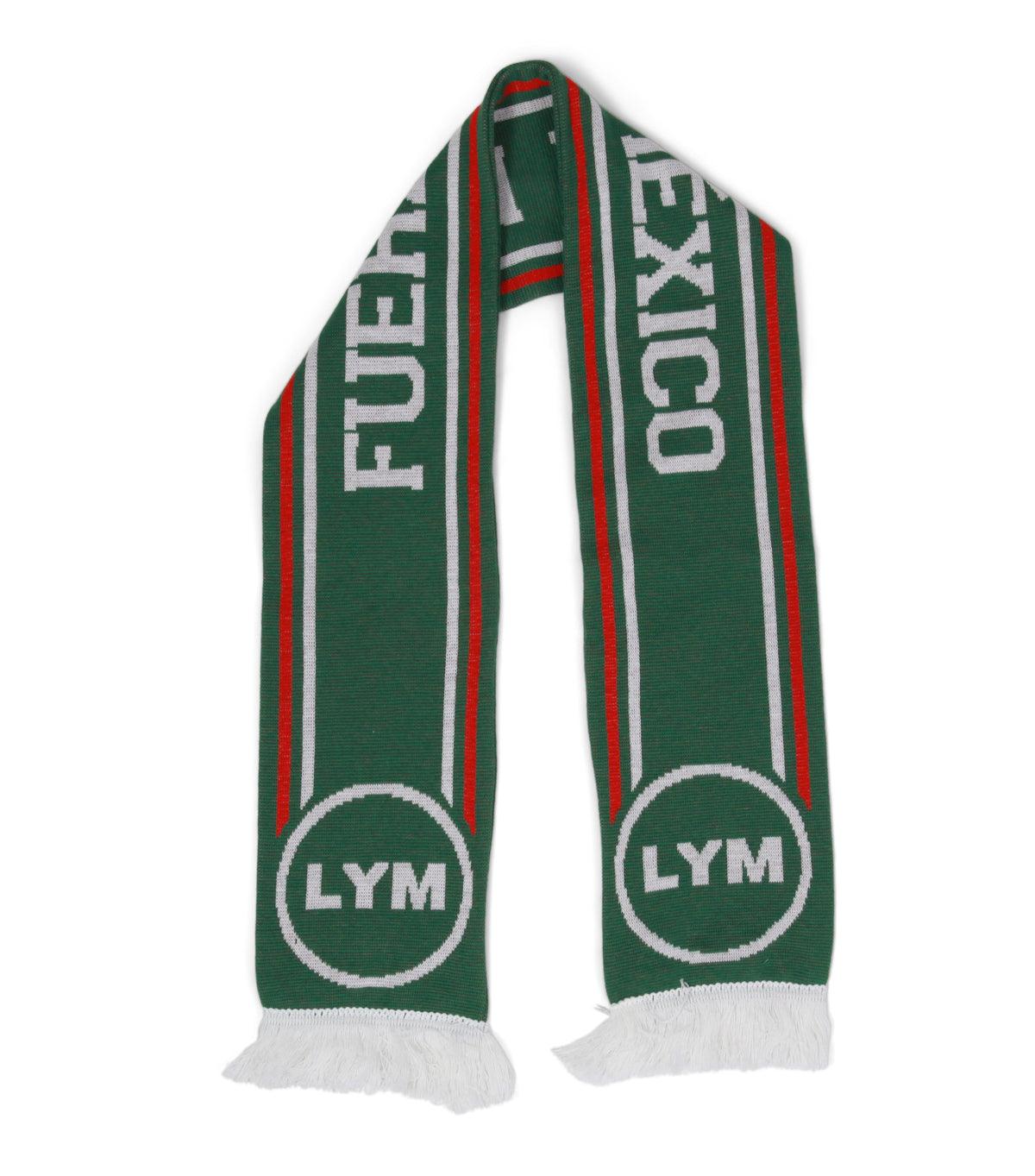 Liberal Youth Ministry Jacquard Knit Football Scarf Green