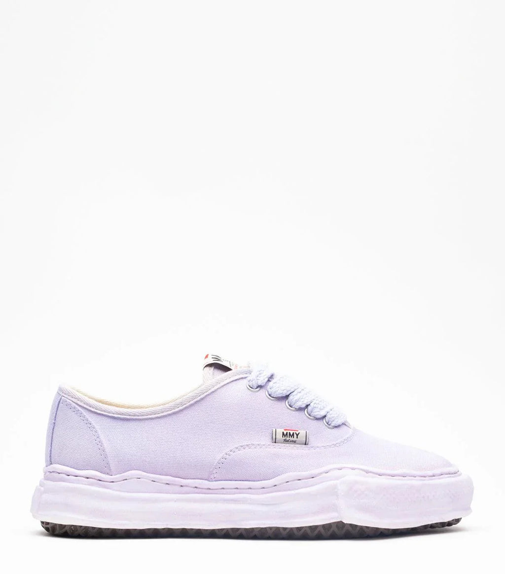 Mihara Yasuhiro Baker Overdyed Canvas Low Purple | SOMEWHERE