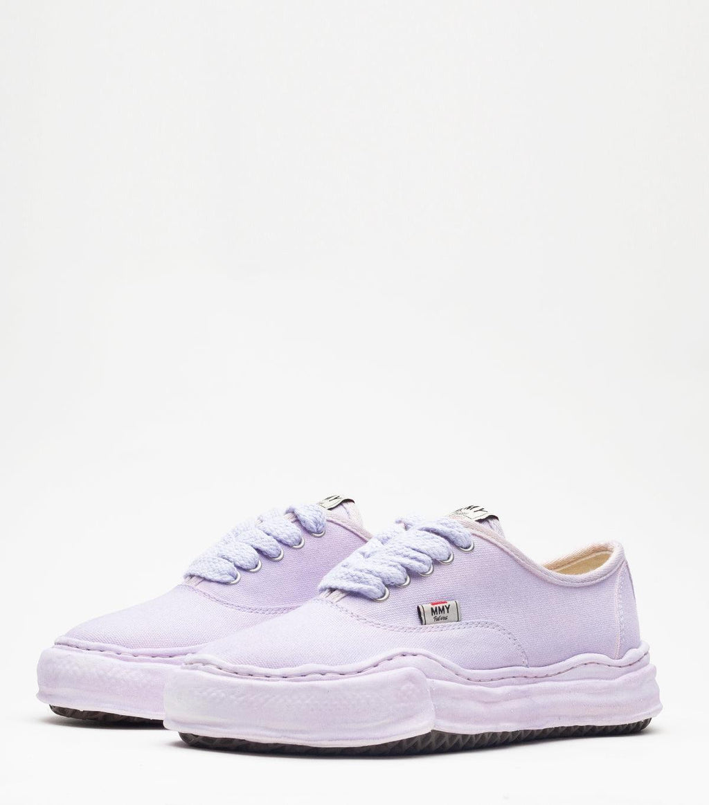 Mihara Yasuhiro Baker Overdyed Canvas Low Purple | SOMEWHERE