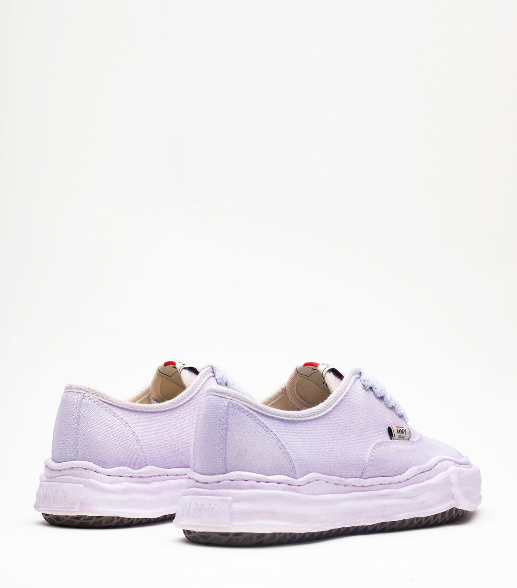 Mihara Yasuhiro Baker Overdyed Canvas Low Purple | SOMEWHERE