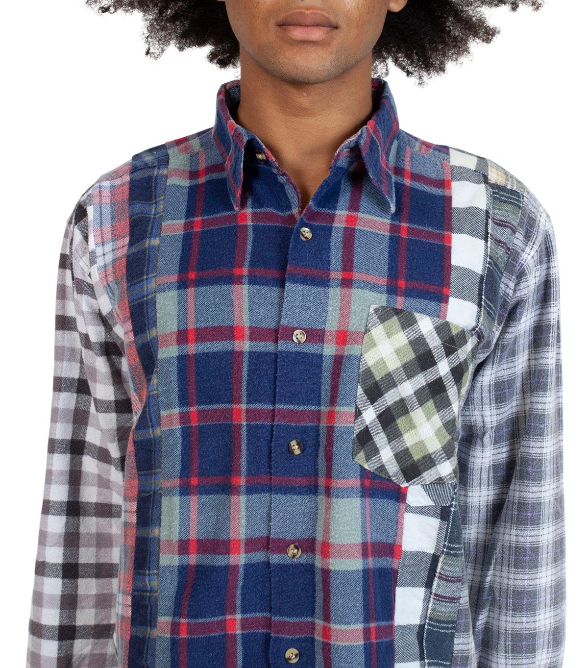 Needles 7 Cuts Flannel Shirt Multi | SOMEWHERE