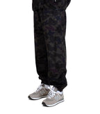 Needles Zipped W.U. Pants Micro Fur Papillon Camo Black | SOMEWHERE