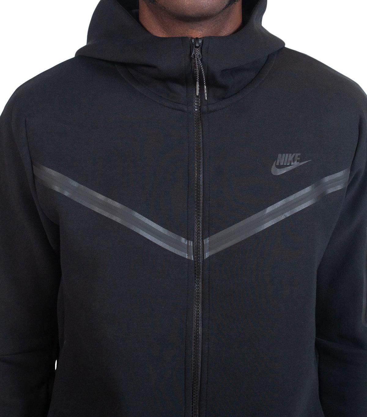 Nike Sportswear Tech Fleece Hoodie Black | SOMEWHERE