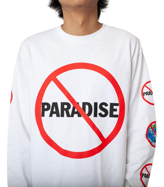 Paradise X Cali Dewitt Long Sleeve T-Shirt White | SOMEWHERE