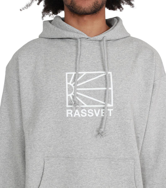 Rassvet Logo Hoodie Grey | SOMEWHERE