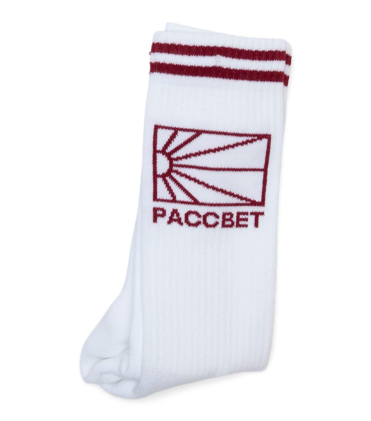 Rassvet Paccbet Logo Knit Socks White | SOMEWHERE