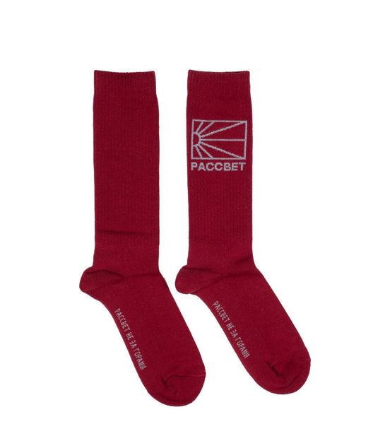 Rassvet Paccbet Logo Socks Red