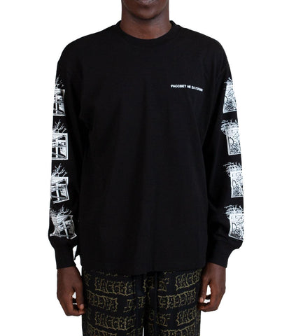 Rassvet Paccbet Window Long Sleeve T-Shirt Black