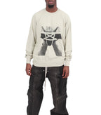 Rick Owens DRKSHDW Baseball Tee Pearl Black | SOMEWHERE