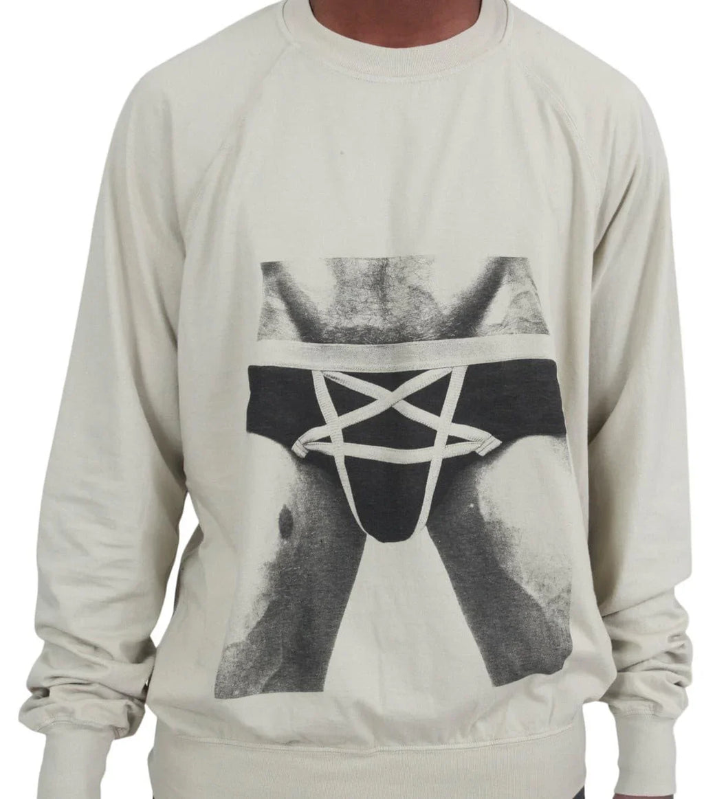 Rick Owens DRKSHDW Baseball Tee Pearl Black | SOMEWHERE