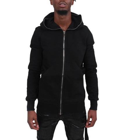 Rick owens zip online hoodie