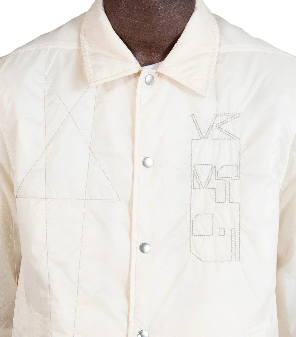 Rick Owens DRKSHDW Snapfront Jacket Natural | SOMEWHERE