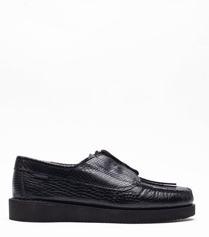 Sebago x Engineered Garments Coverdeck Exotic Black