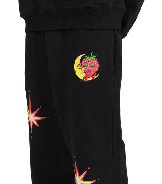 Sky High Farm Ally Bo Perennials Firework Sweatpants Black | SOMEWHERE