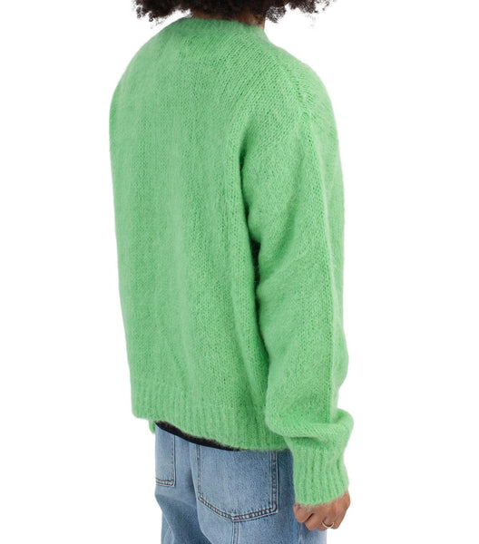 Sky High Farm Denim Tears Mohair Sweater Green | SOMEWHERE