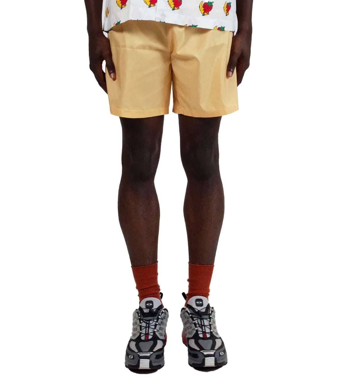 Sky High Farm Gradient Swim Shorts Yellow | SOMEWHERE