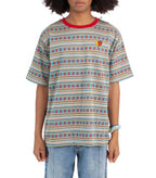 Sky High Farm Jacquard Flower T-Shirt Multi | SOMEWHERE