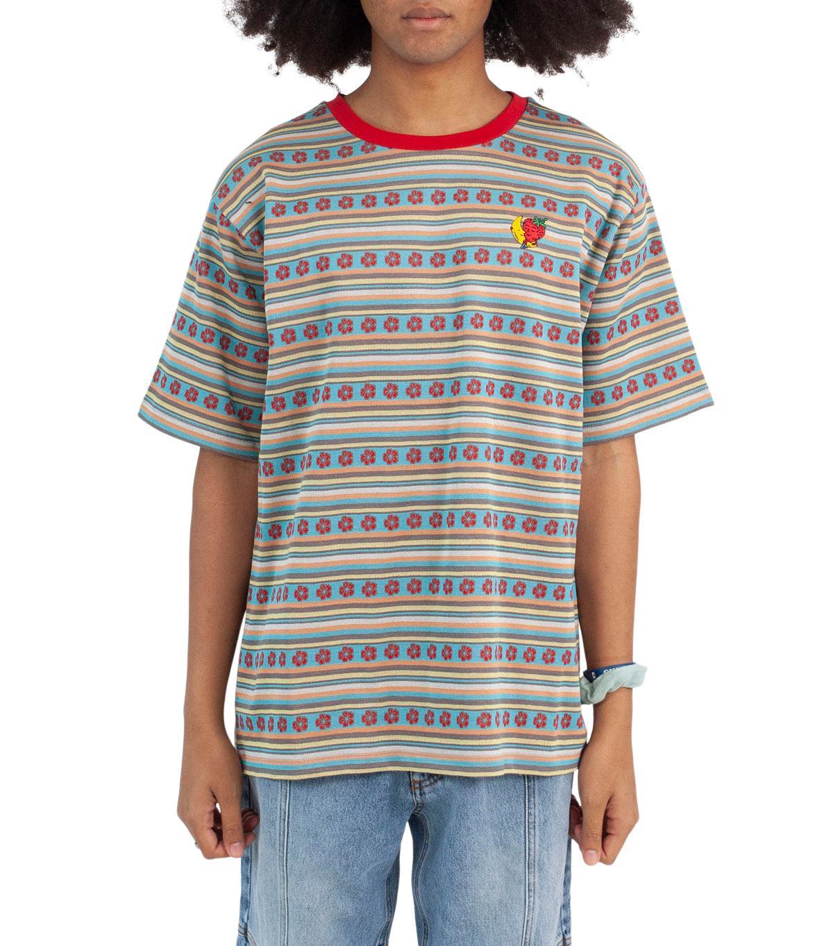 Sky High Farm Jacquard Flower T-Shirt Multi | SOMEWHERE