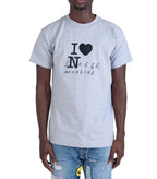 Sneeze Magazine Tourist T-Shirt Grey | SOMEWHERE