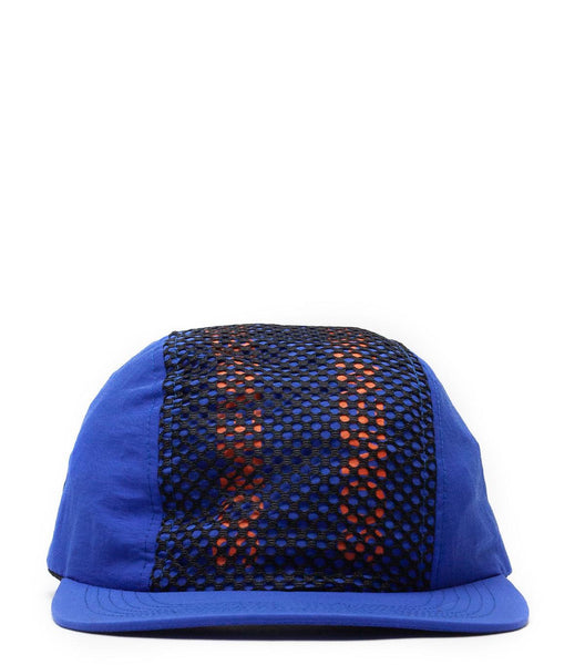 SOMEWHERE 3-Panel Camper Hat Black Blue