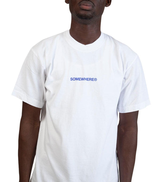 SOMEWHERE Original Logo T-Shirt White | SOMEWHERE