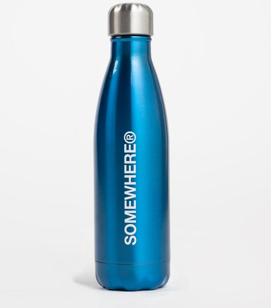 SOMEWHERE S'well Water Bottle Blue