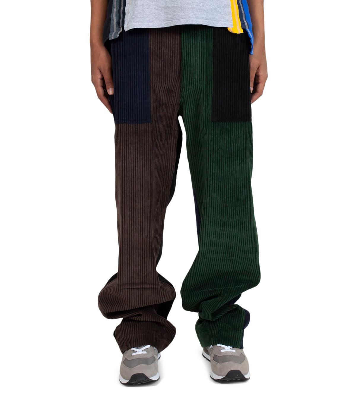 South2 West8 5W Corduroy Fatigue Pant Green Brown | SOMEWHERE