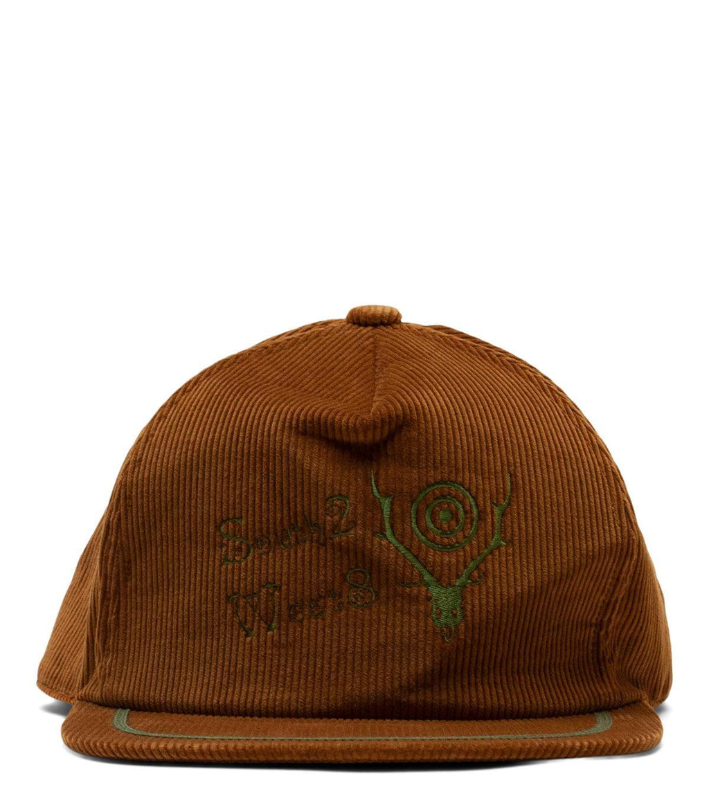 South2 West8 Corduroy Trucker Hat Brown | SOMEWHERE
