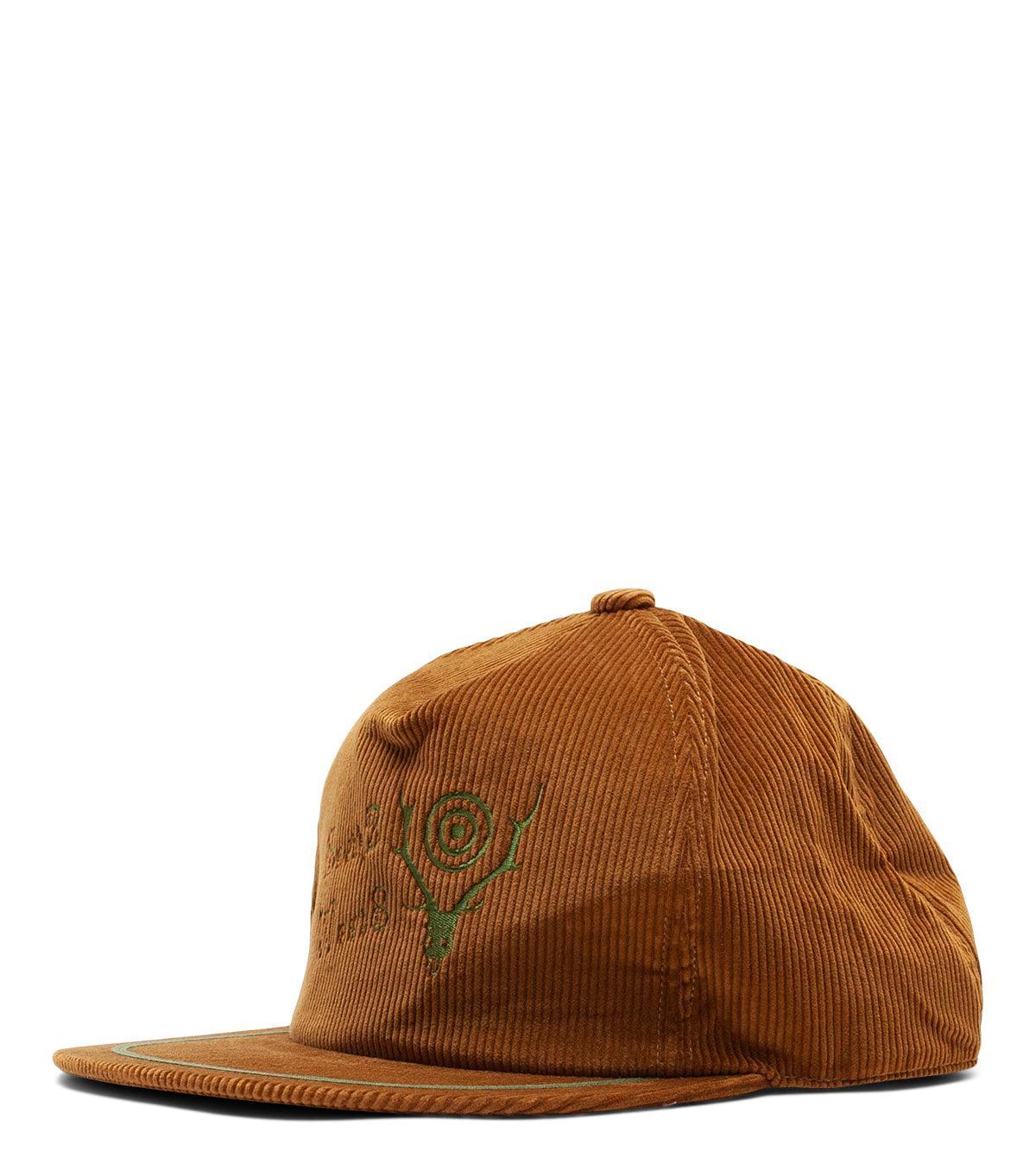 South2 West8 Corduroy Trucker Hat Brown | SOMEWHERE