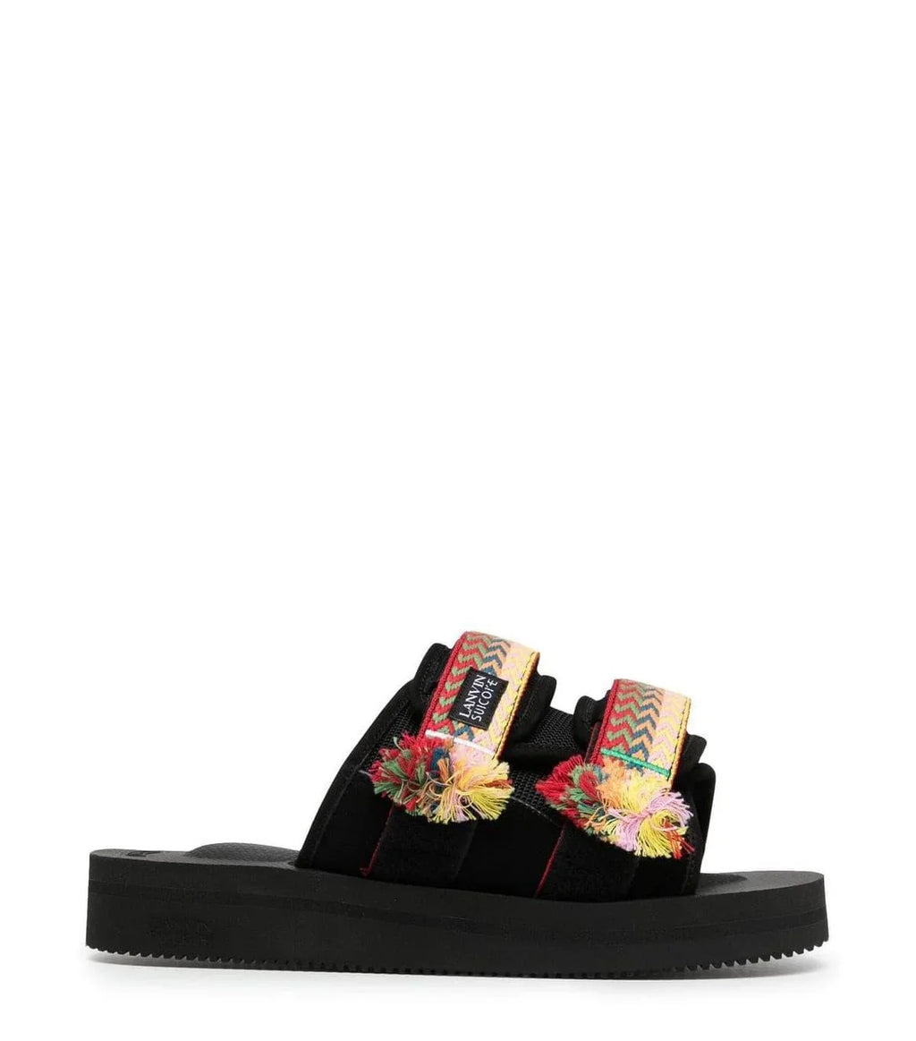 Suicoke x Lanvin Moto-Cab Black | SOMEWHERE